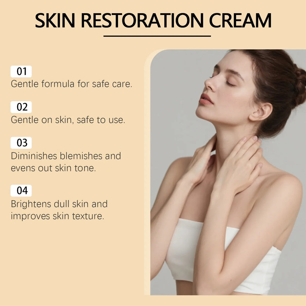 Youtian Mole Cleansing Skincare Body Cream 50g jar with bee venom and mint leaves on neutral background
