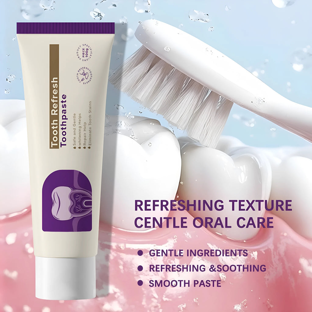 Spearmint oil pulling rinse set with one mouthwash and one toothpaste, water-based formula with spearmint and clove oil