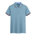 Men's ice silk work polo shirt in slim fit with quick-drying 240g polyester fabric