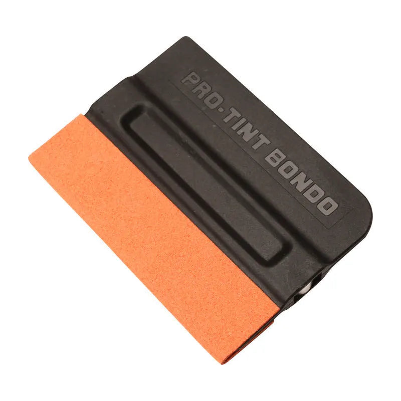 Car colour changing film tool scraper with ABS plastic handle and choice of four scraping surfaces