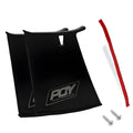 Black aluminium fixed wind tail spoiler for 04-07 Subaru STI sedan and 02-07 Impreza WRX STI