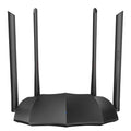 AC8 dual-band gigabit wireless router with multi-language firmware and compact dimensions