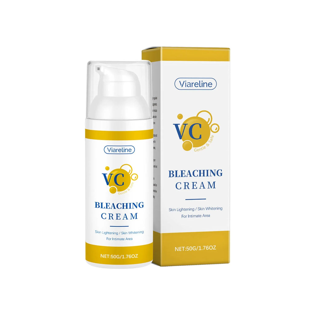 50g jar of vitamin C whitening cream with titanium dioxide for skin lightening