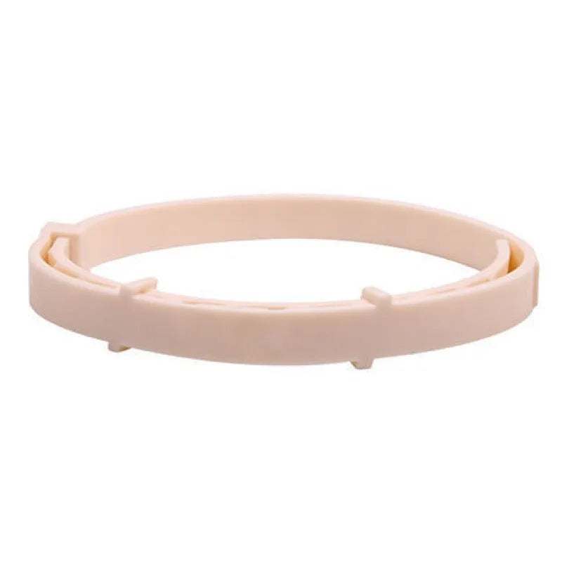 Adjustable pet anti-mosquito collar for cats and dogs with natural plant extracts in grey packaging
