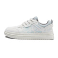 Low-top canvas board shoes with lace-up front, round toe, and flat rubber sole