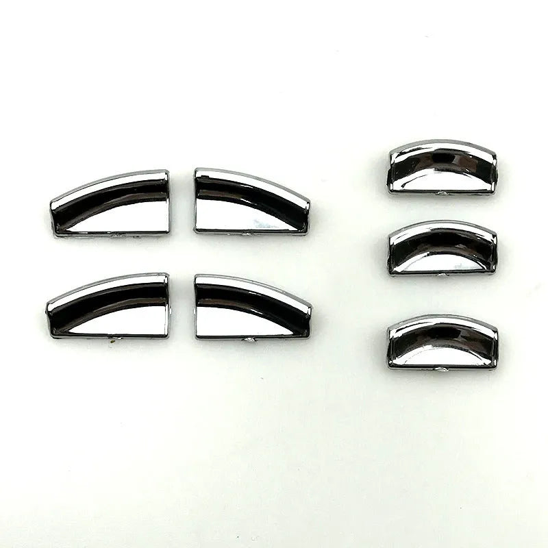 Black glitter decorative sticker for car window lift button modification