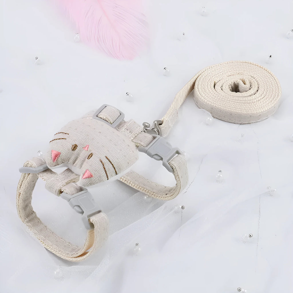T-shaped cloth cat pulling rope toy in multiple colour options for cats up to 8kg