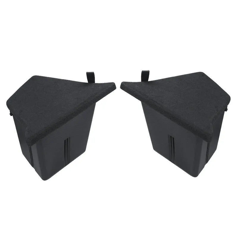 TPE and ABS storage box covers for Tesla Model Y and Model 3 boot side compartments