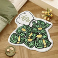 Cartoon non-slip absorbent bathroom mat in polyester fibre, anti-fouling, available in 40x60cm size