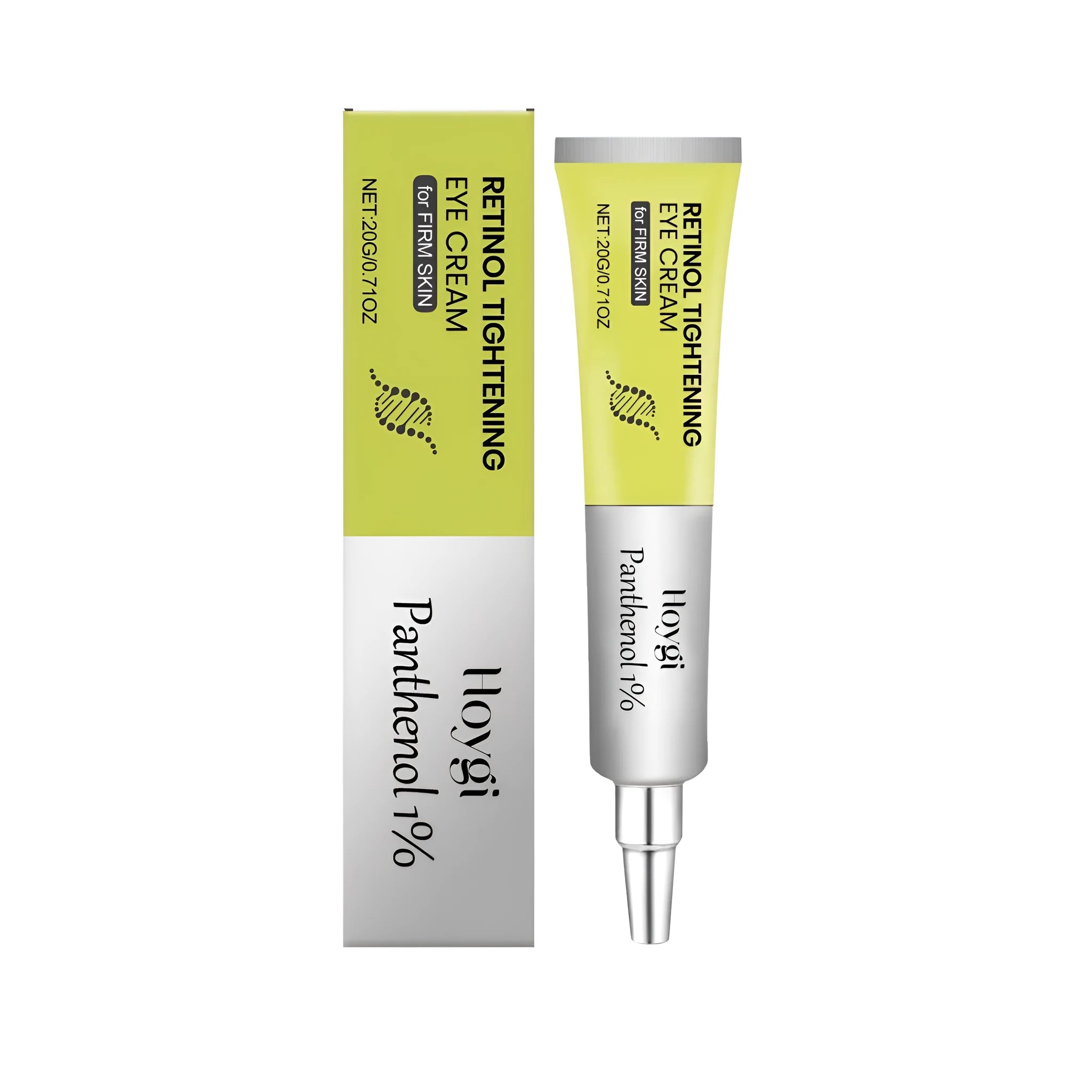 20g jar of retinol eye cream for wrinkles and fine lines