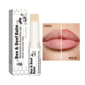 Organic grass-fed beef fat lip balm tube measuring 83mm with 5g content for dry lips