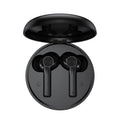 B16 Bluetooth Headset TWS 50 wireless in-ear earbuds with digital display charging case, ABS material, black colour