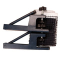 Table tennis post set with universal large clip for thickened indoor table edges