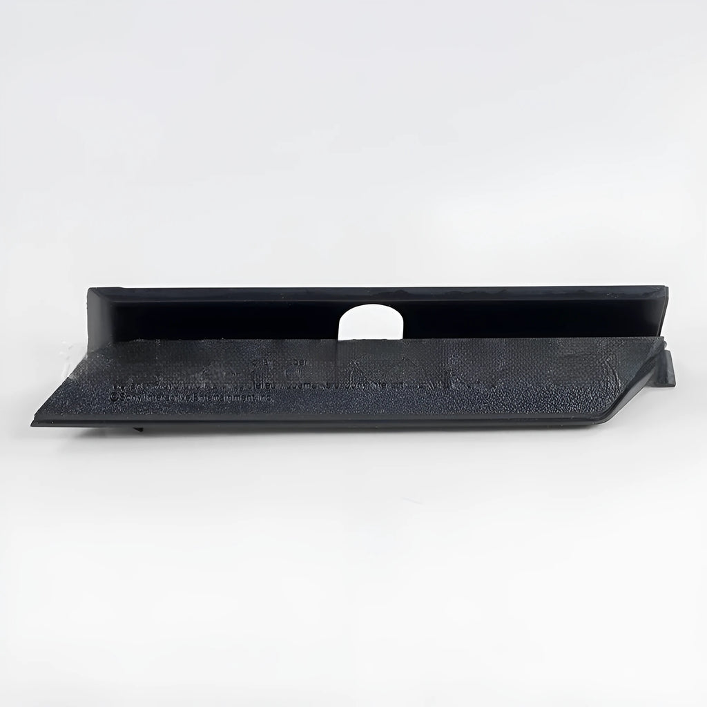 Black plastic hard drive baffle bin bracket for mounting a 2.5 or 3.5 inch drive