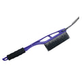 Two-in-one blue ABS multifunctional snow shovel for clearing snow