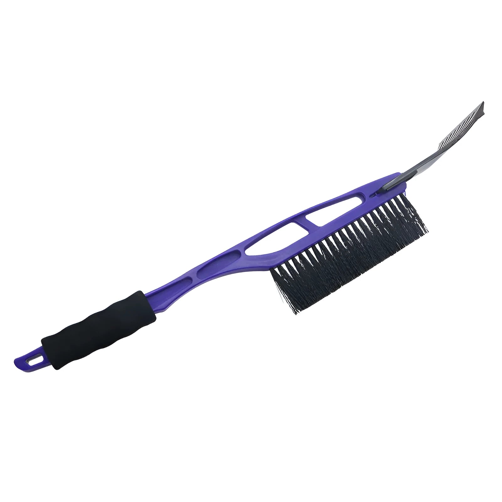 Two-in-one blue ABS multifunctional snow shovel for clearing snow