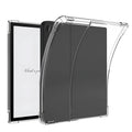 Transparent airbag protective phone case for a 7-inch device on a plain background.