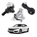 Metal engine mount set for excavator models 228-02000, S4721950330, S472-195-033-0, 460404011, colour as pictured