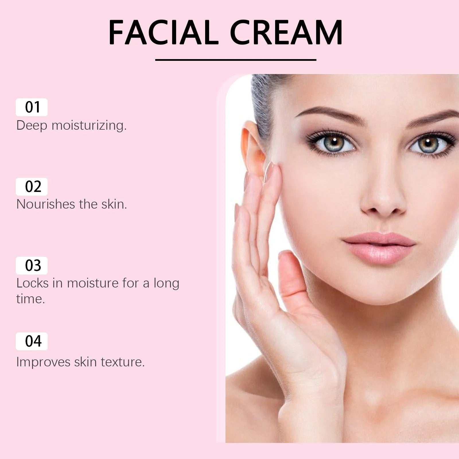 Sakura Butter Cream 100g face moisturiser in square 5.7cm jar