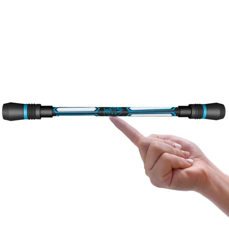 Frosted silica gel anti-slip rotary pen with 0.35mm tip shown in random colour