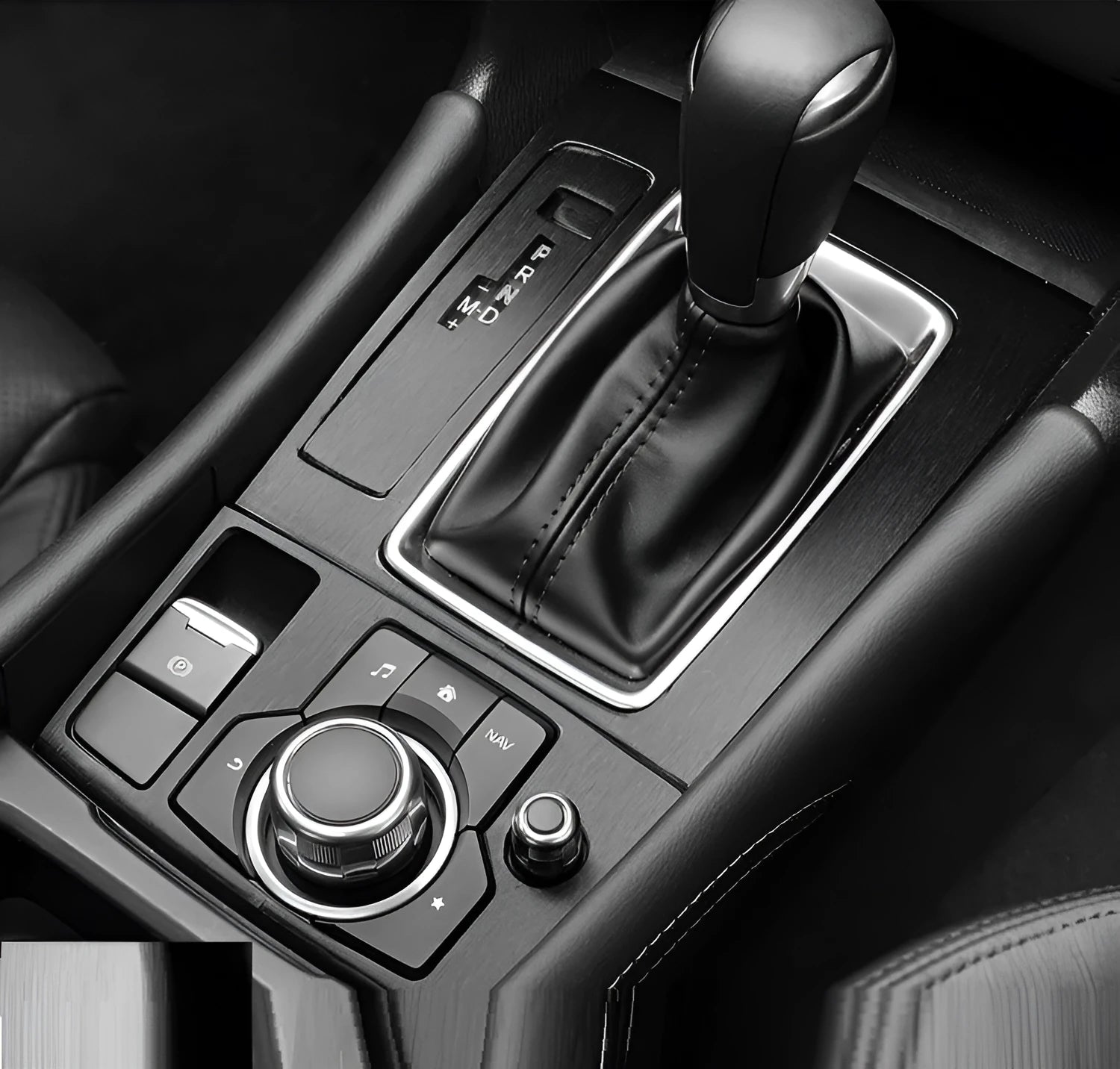 Unksera car interior decorative film sticker kit for centre console and dashboard trim in carbon fibre finish