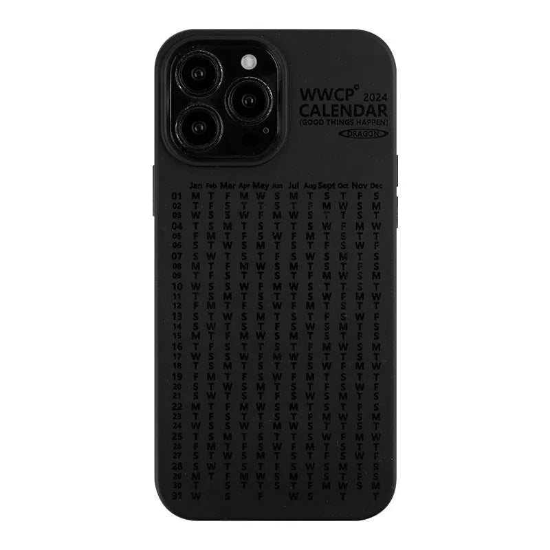 Black biodegradable silicone phone case with rotating bracket for iPhone, full edge wrapping
