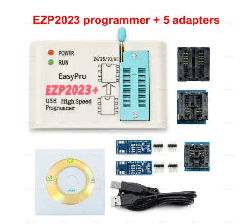 EZP2023 high-speed programmer with USB 2.0 interface for automotive fault detection and offline replication