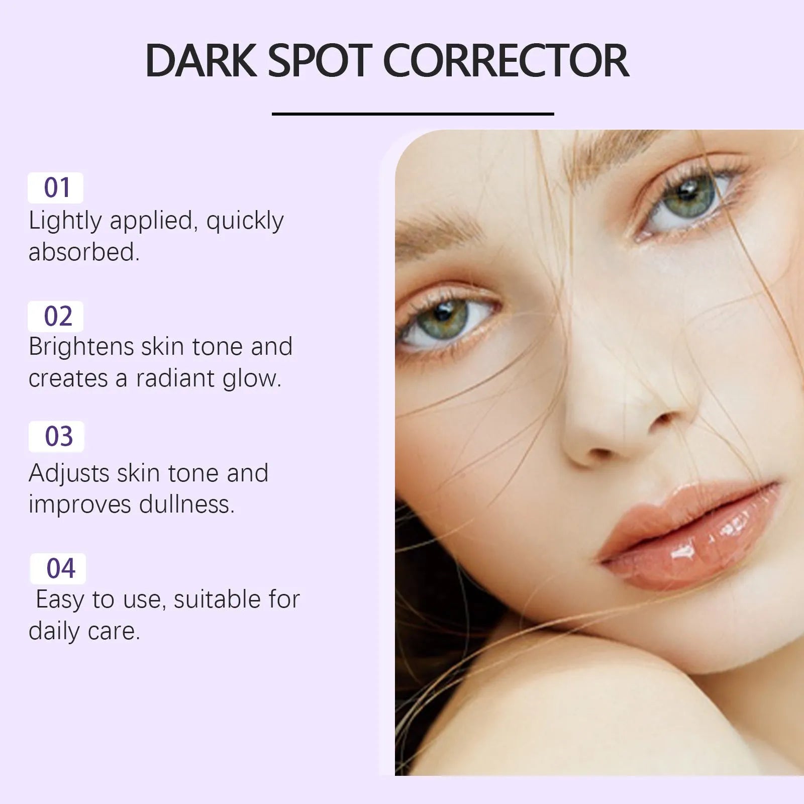 A 50g tube of daily moisturising skin care cream for balancing water and oil and minimising pores.