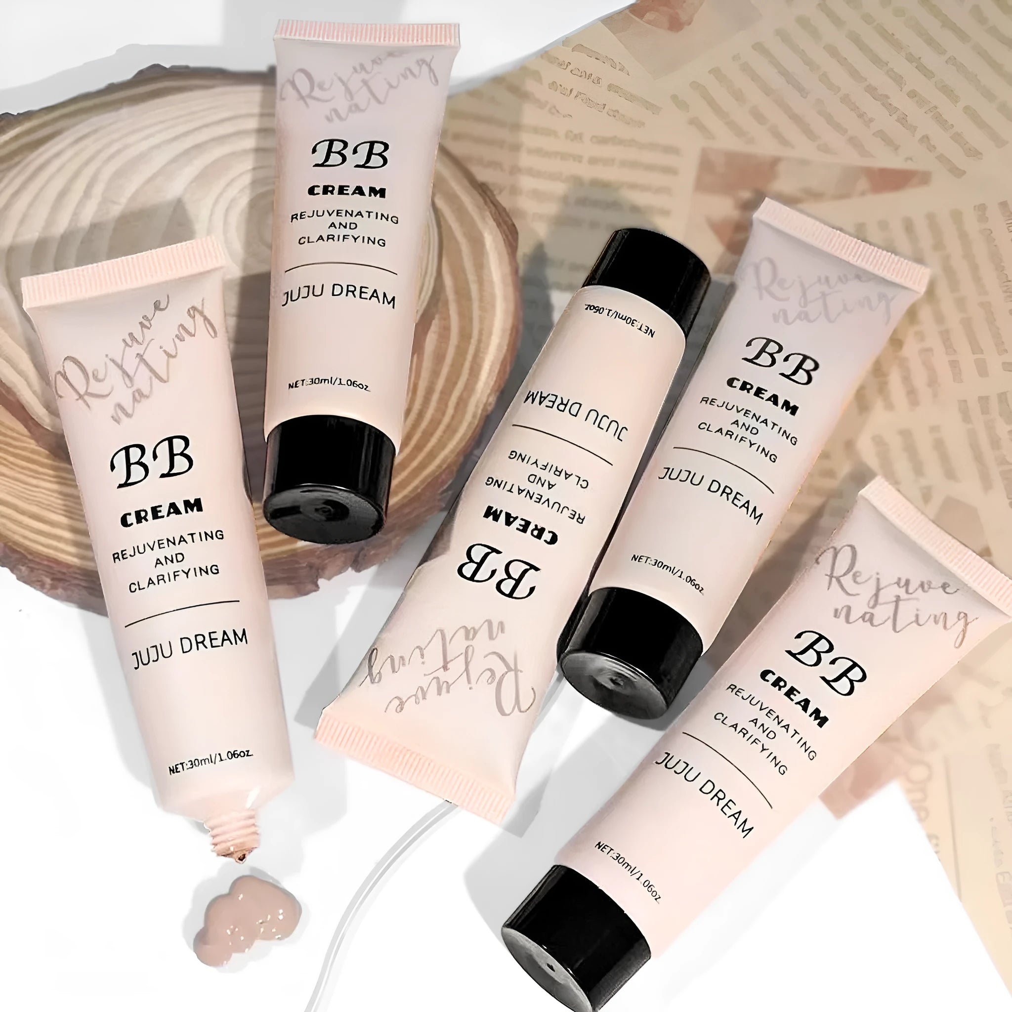 Brightening skin colour waterproof smear-proof BB cream 30ml makeup isolation primer