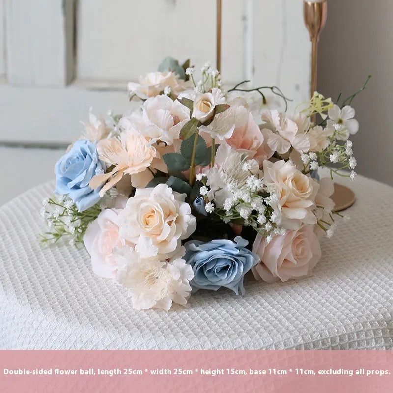 Artificial silk flower for wedding photo and ornamental decoration in A B C D Floral colour options