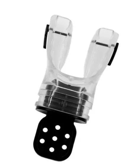 Plastic-free edible silicone diving mouthpiece in multiple colours with 110mm length for scuba diving and snorkelling