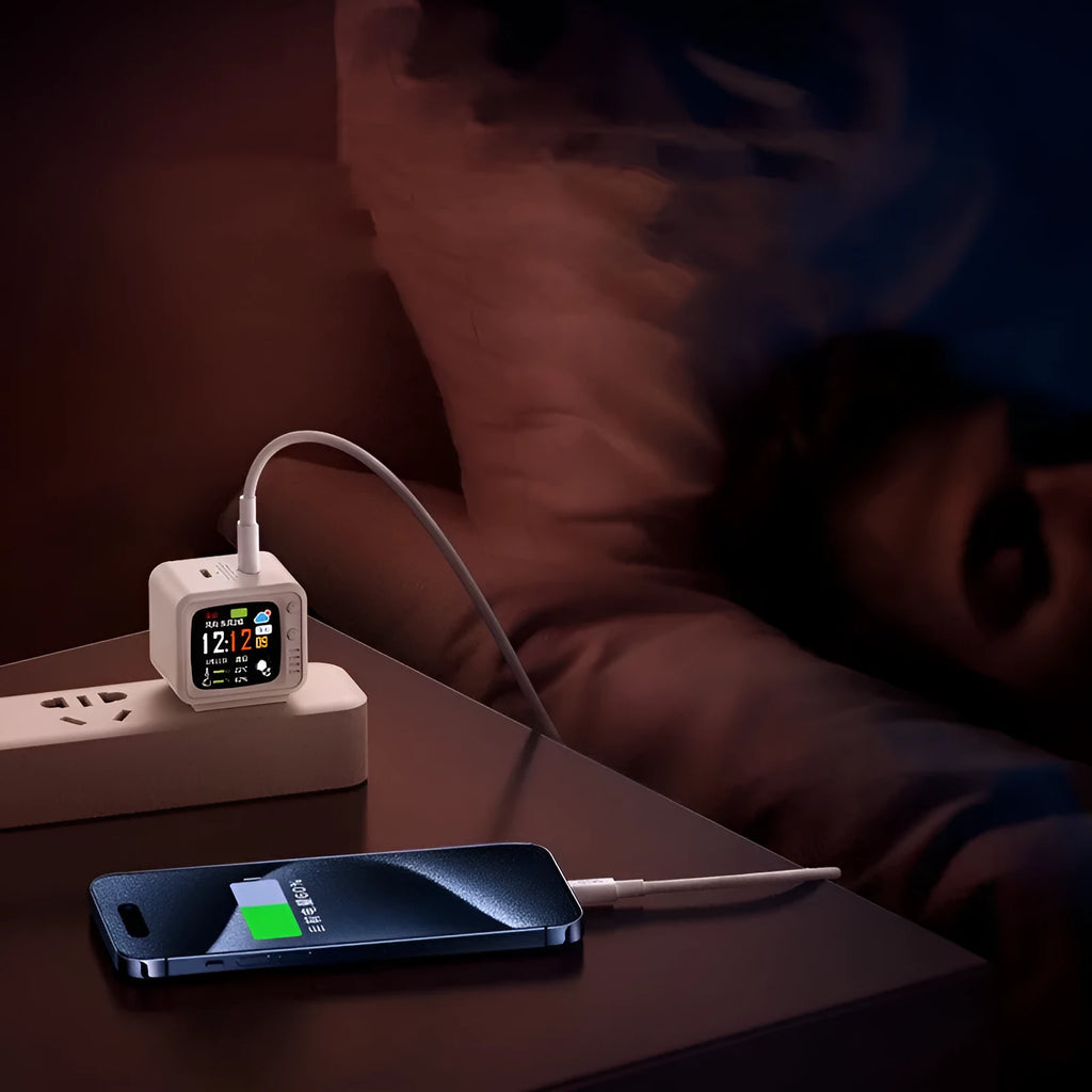 35W USB-C fast charging plug in white with Type-C interface