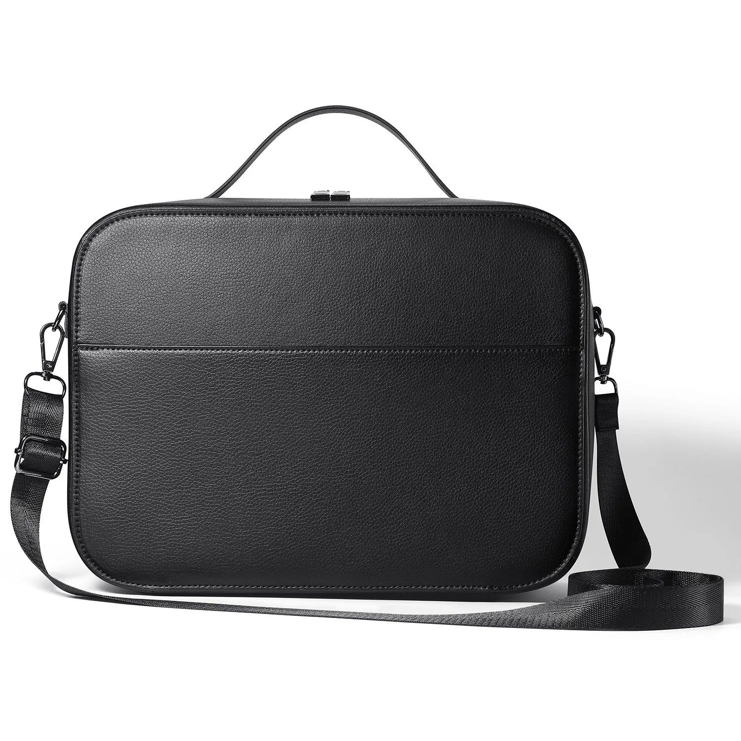 Vision Pro MR glasses storage box in superfiber material with dimensions 32.5 x 24.5 x 11.5 cm