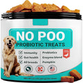 Pet probiotic chewable tablets for dogs in pumpkin flavour, 180 count pack for digestive health support