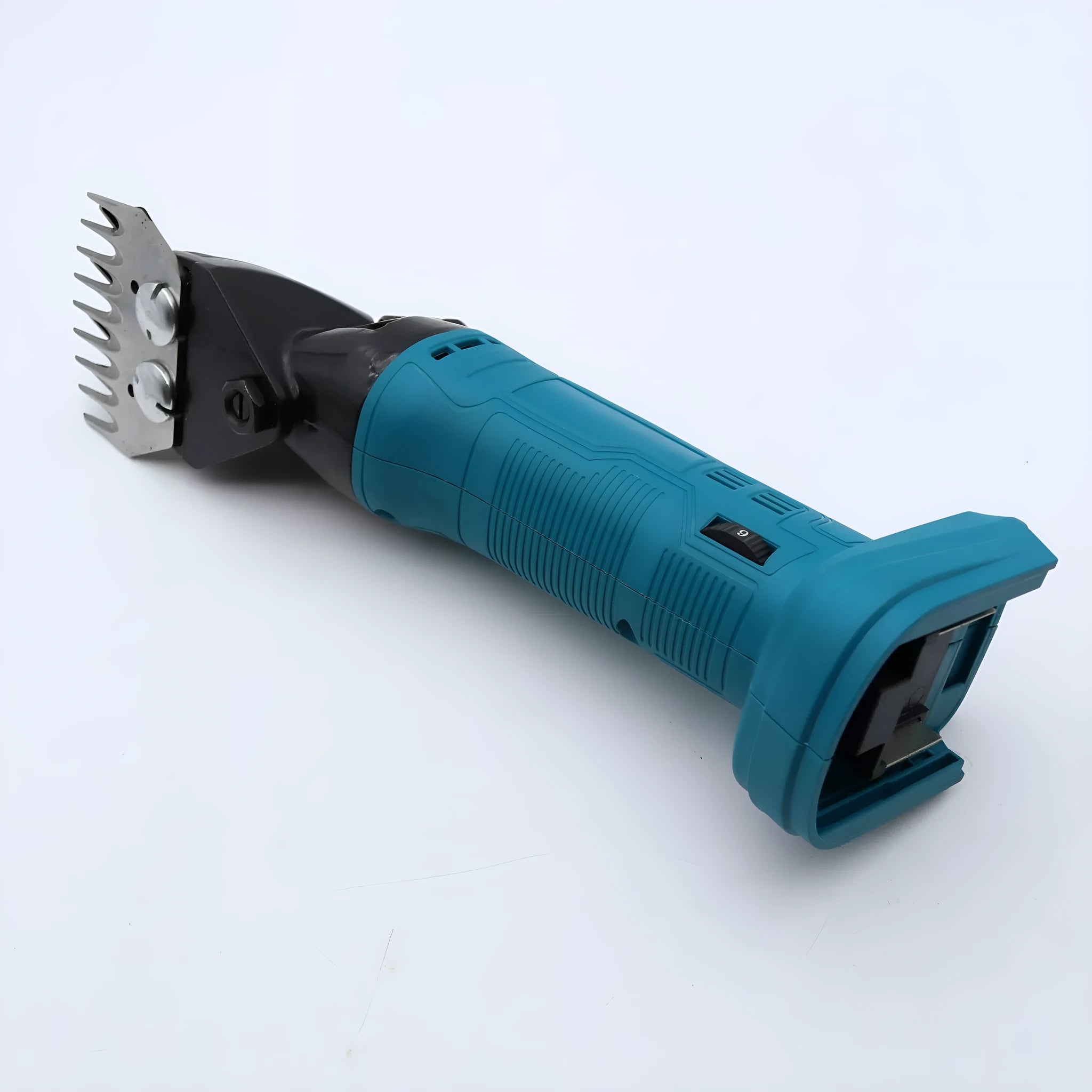 220W handheld wool electric scissors with bare metal body and 28mm shear radius