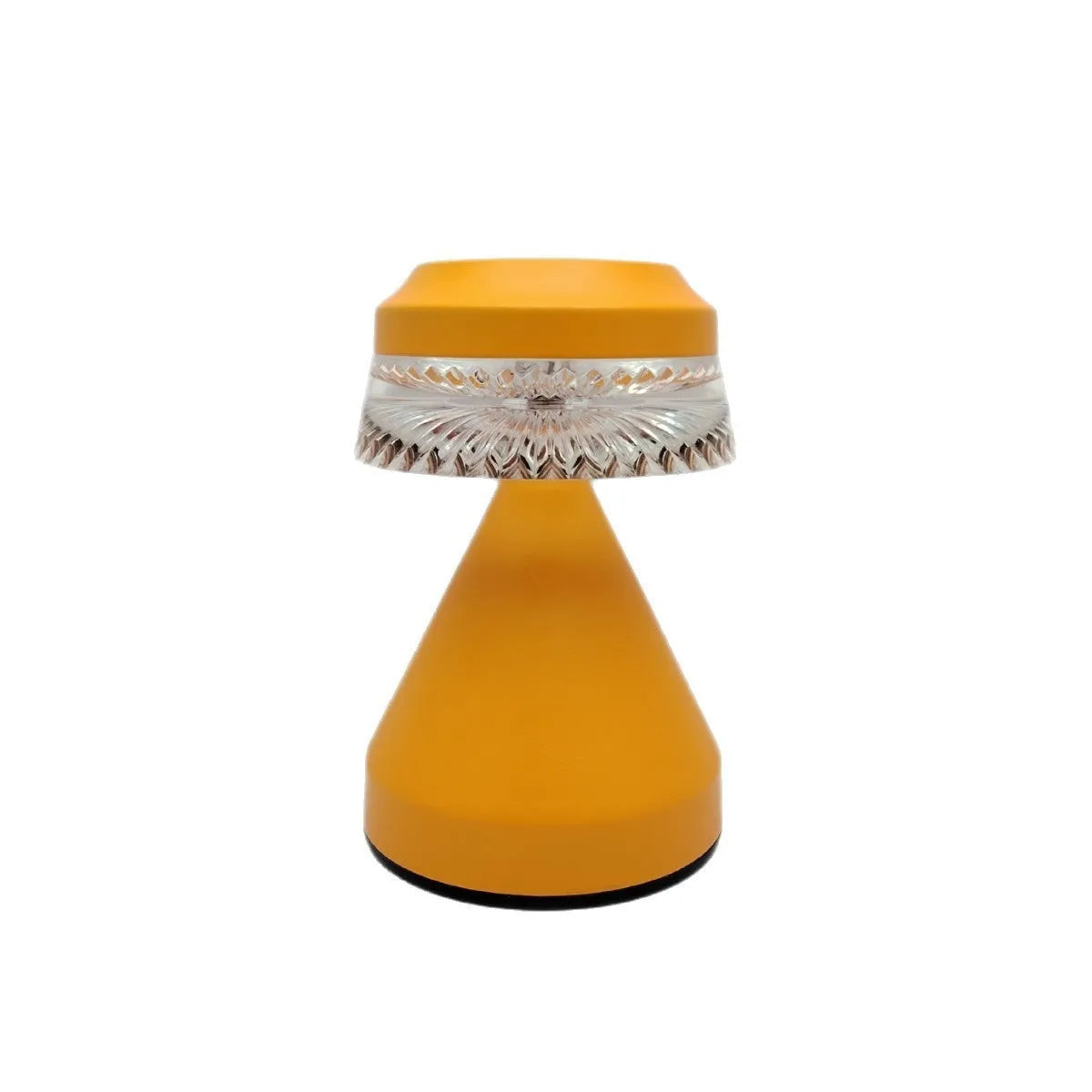 Creative LED charging night lamp in black, brown, or orange with USB cable and dimming control.