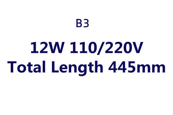 445mm long aluminium LED explosion proof light with tempered glass cover for CNC lathe mounting.