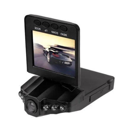H198 car dashboard camera recorder with infrared lights and 2.4-inch screen