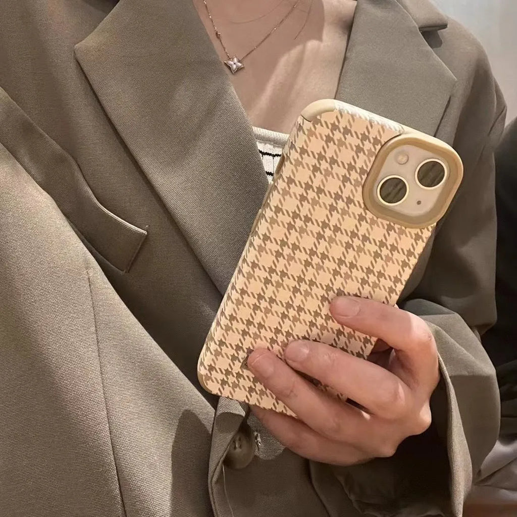 Curry Qianniao TPU phone case with cartoon pattern in Curry Thousand Birds colour for iPhone