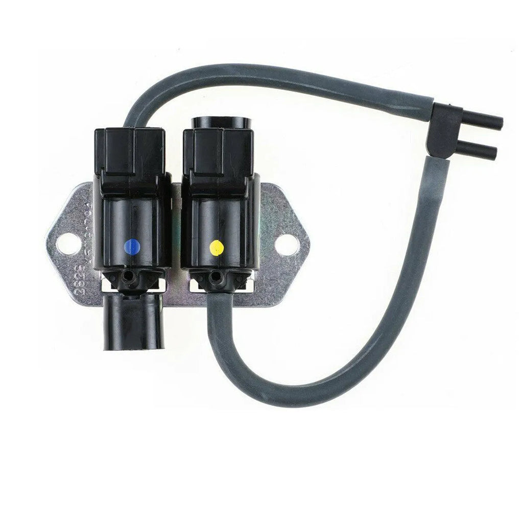 Black vacuum solenoid valve for Mitsubishi Pajero made of ABS and iron