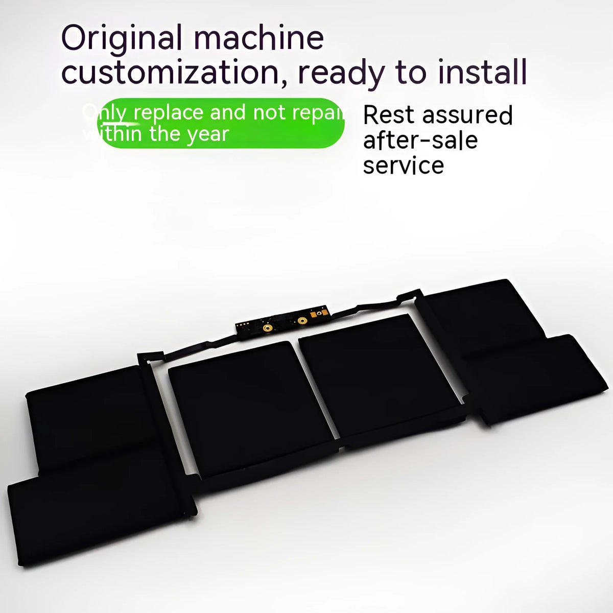 A1820 replacement battery for MacBook Pro 15 inch A1707 2016 2017, built in 5001mAh+ laptop battery, 0.5 kg