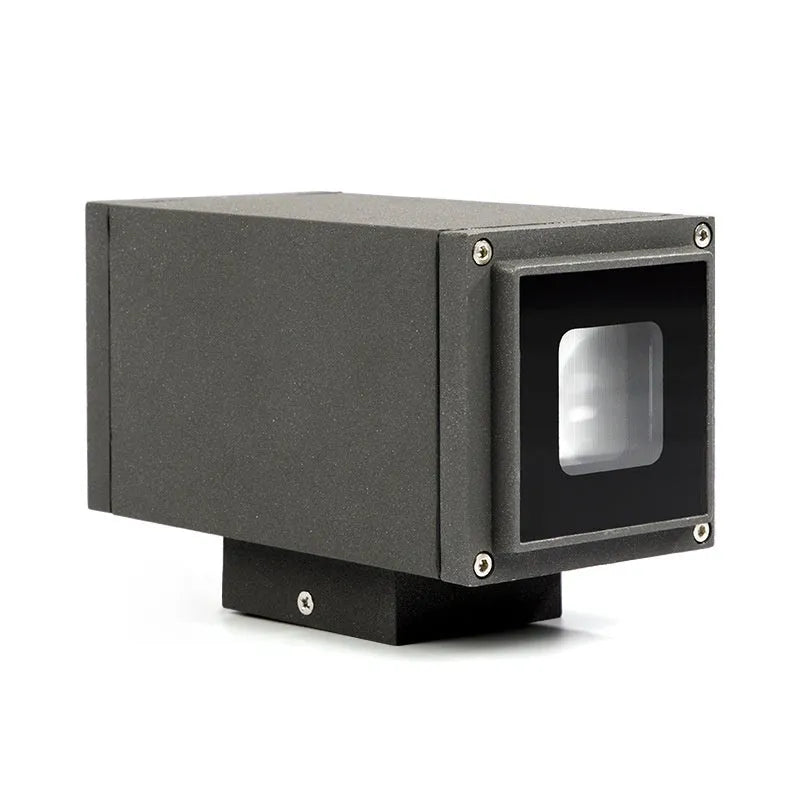 IP65 waterproof outdoor double head wall lamp aluminium alloy facade lighting 3000K 192x96x122mm