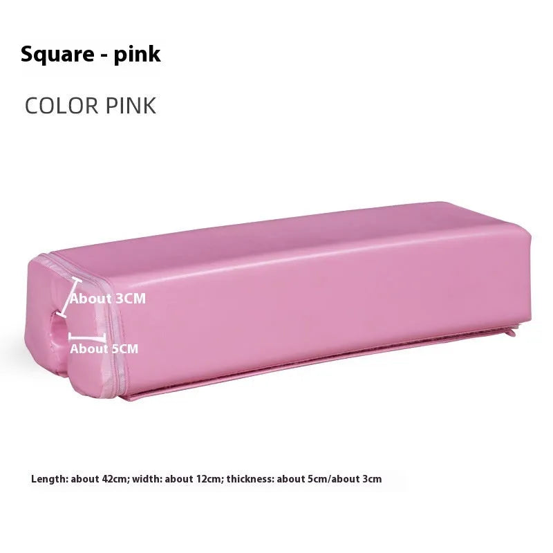 Square-shaped protective mat for hip thrust and bench press exercises in Rose Red colour.