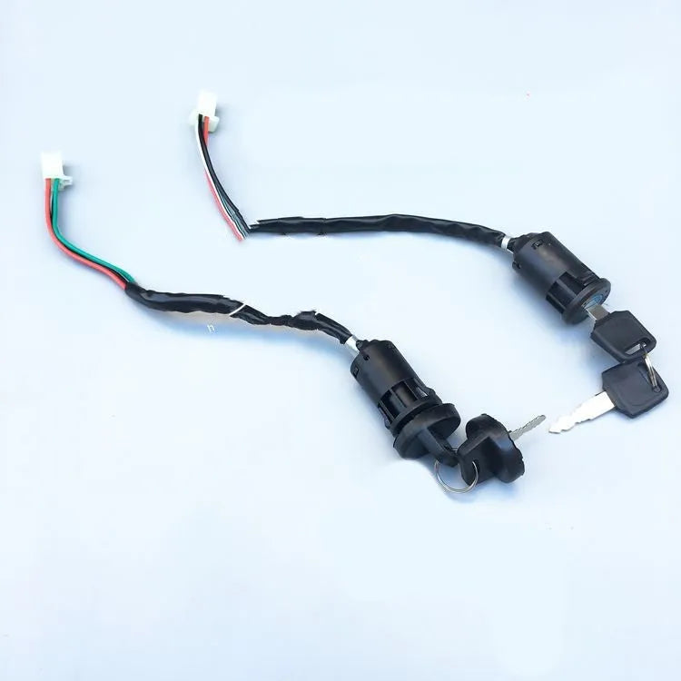 Waterproof plastic electric door lock for car ignition and vehicle security systems.