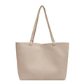 Women's retro shoulder bag in PU leather with double straps, soft handle, and 3D outer pocket, shown in five colours.