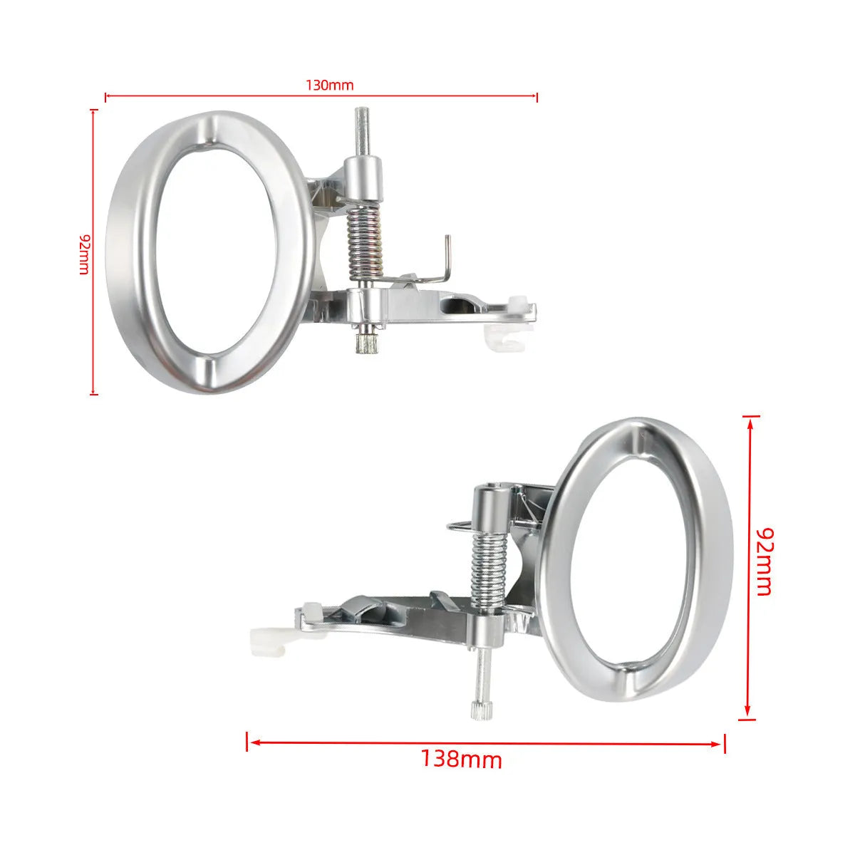 Plastic interior door handle for Dodge Nitro 2007-2011, two pairs