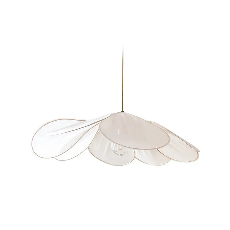 Bohemian style cloth hanging lamp chandelier in a choice of colours and diameters.