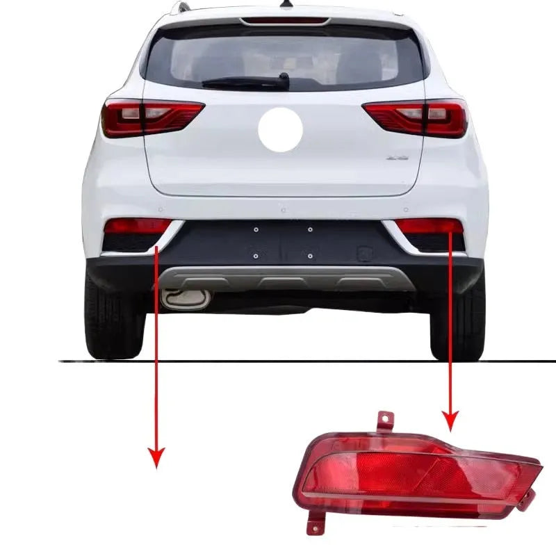 MG ZS rear fog lamp and tail lamp bumper light assembly in plastic, left right or pair, bumper light or highlight strip