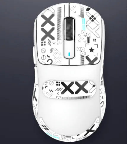 Rechargeable three-mode Bluetooth mouse in assorted colours on a desk next to a laptop.