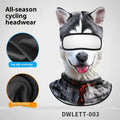 Polyester motorcycle hood head cover for sun and dust protection, available in Ice Silk or Warm style.